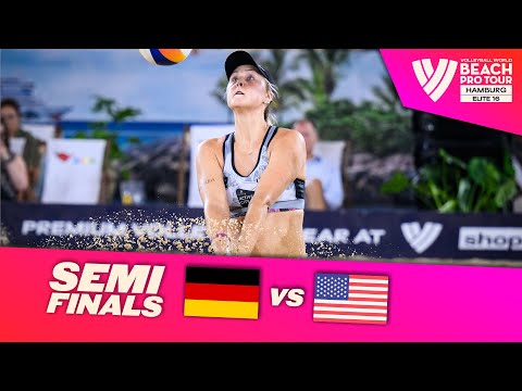 Nuss/Kloth vs. Müller/Tillmann - Semi Finals Highlights Hamburg 2023 #BeachProTour