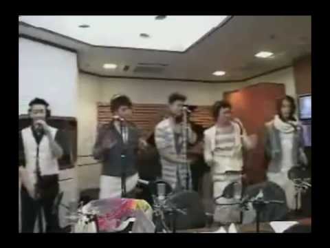2PM singing Nobody by the Wonder Girls