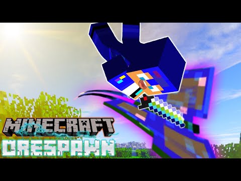 MINECRAFT ORESPAWN:CONSEGUIMOS MAIS ITENS PARA A SUPER ESPADA BIG BERTHA
