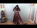 How to wear lehenga Saree using 3 petticoats || Heavy look lahenga saree drape without cancan skirt