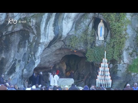 Chapelet du jour de Noël à la grotte de Lourdes