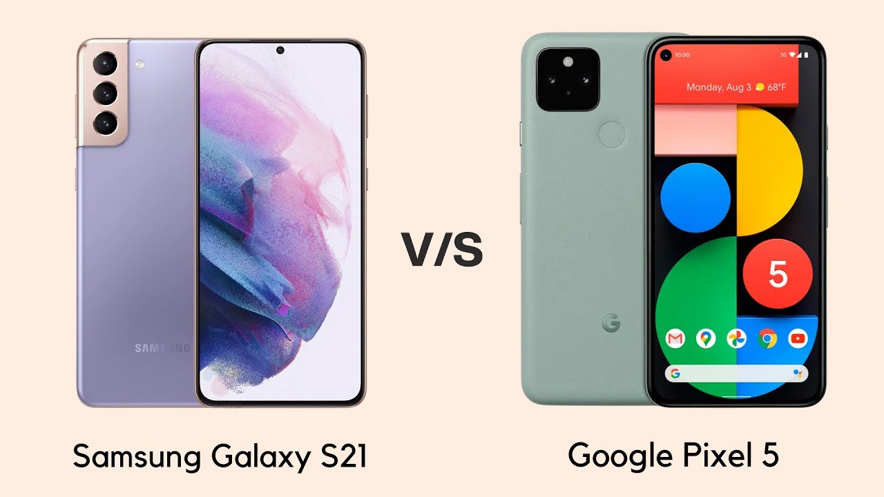 Google Pixel 5 vs Samsung Galaxy S21 (Speed Test)