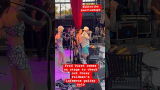 Fred Durst comes on stage to check out Corey Feldman’s infamous guitar solo! Loserville Tour !