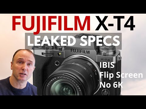 Fuji XT4 Leaked Specifications - This could be the perfect camera