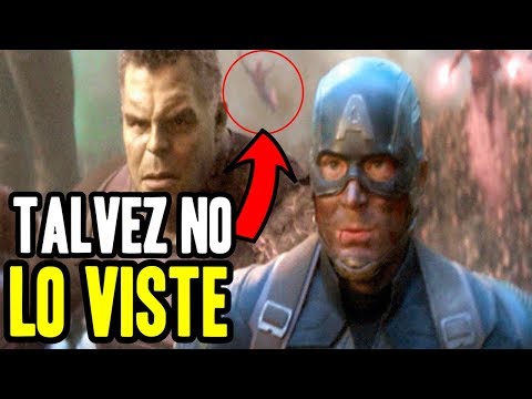 28 cosas que NO notaste en la batalla final de Endgame análisis en HD