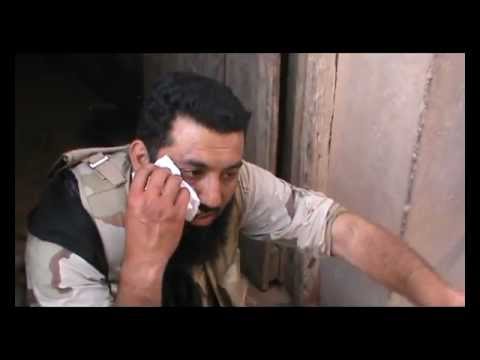 توثيق لإصابة محمد العطية أبو عبدالله قائد جبهة الاصالة والتنمية قبل مقتله