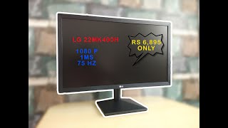Video thumbnail for LG 22MK400H Monitor Unboxing by Tushar Bhuva