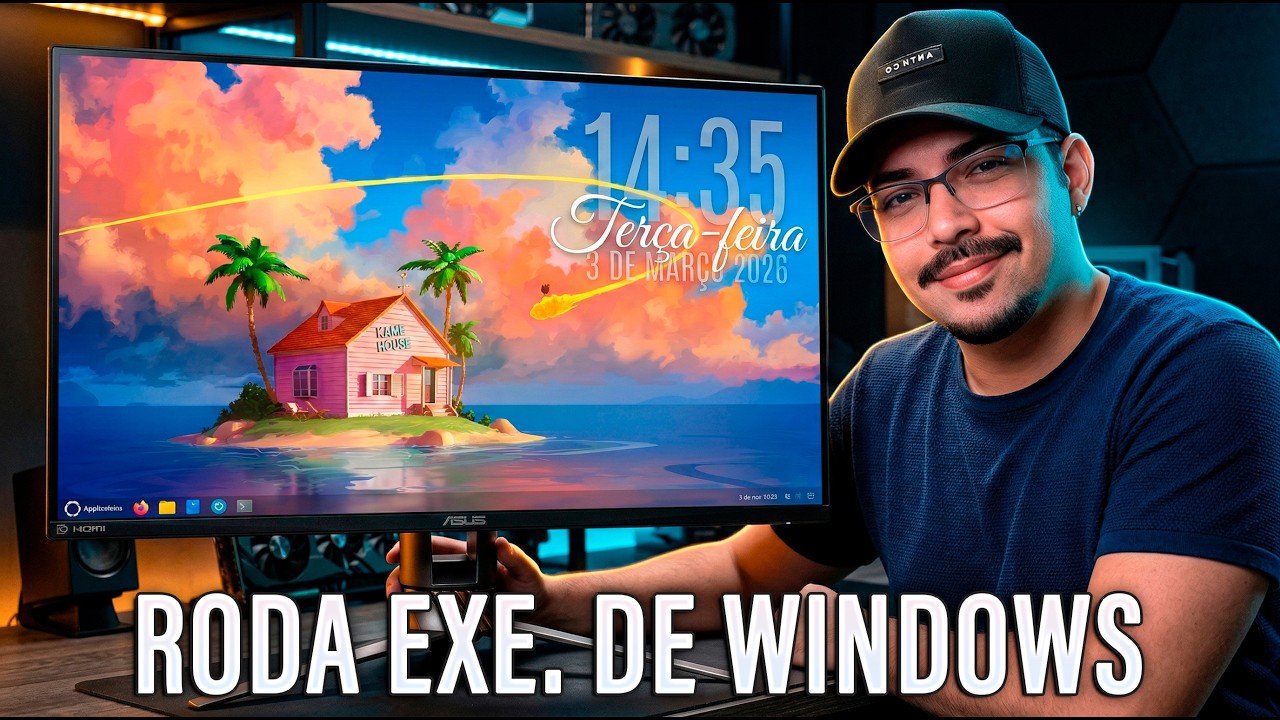 ABRE O OLHO MS! 👀 Oreon Linux: O Sistema de 1.4GB que Roda .EXE Nativo! 🚀