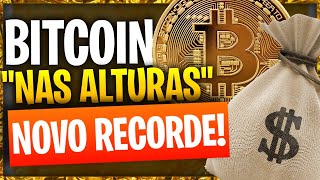 BITCOIN BATE NOVO RECORDE E ALCANA MXIMA HISTRICA DE MAIS R$ 68 MIL DLARES.