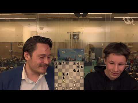 Liam Vrolijk - postgame analysis r8 Chess Festival Groningen