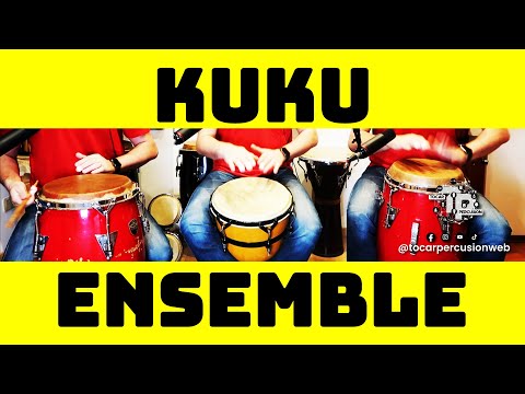 Master the Kuku African Rhythm on Congas and Djembe - Easy Step by Step Tutorial!