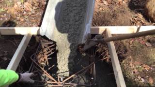 MA-40 Base Install-Concrete Pour