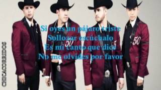 Volveré A Amar- Calibre 50 (letra) 2017
