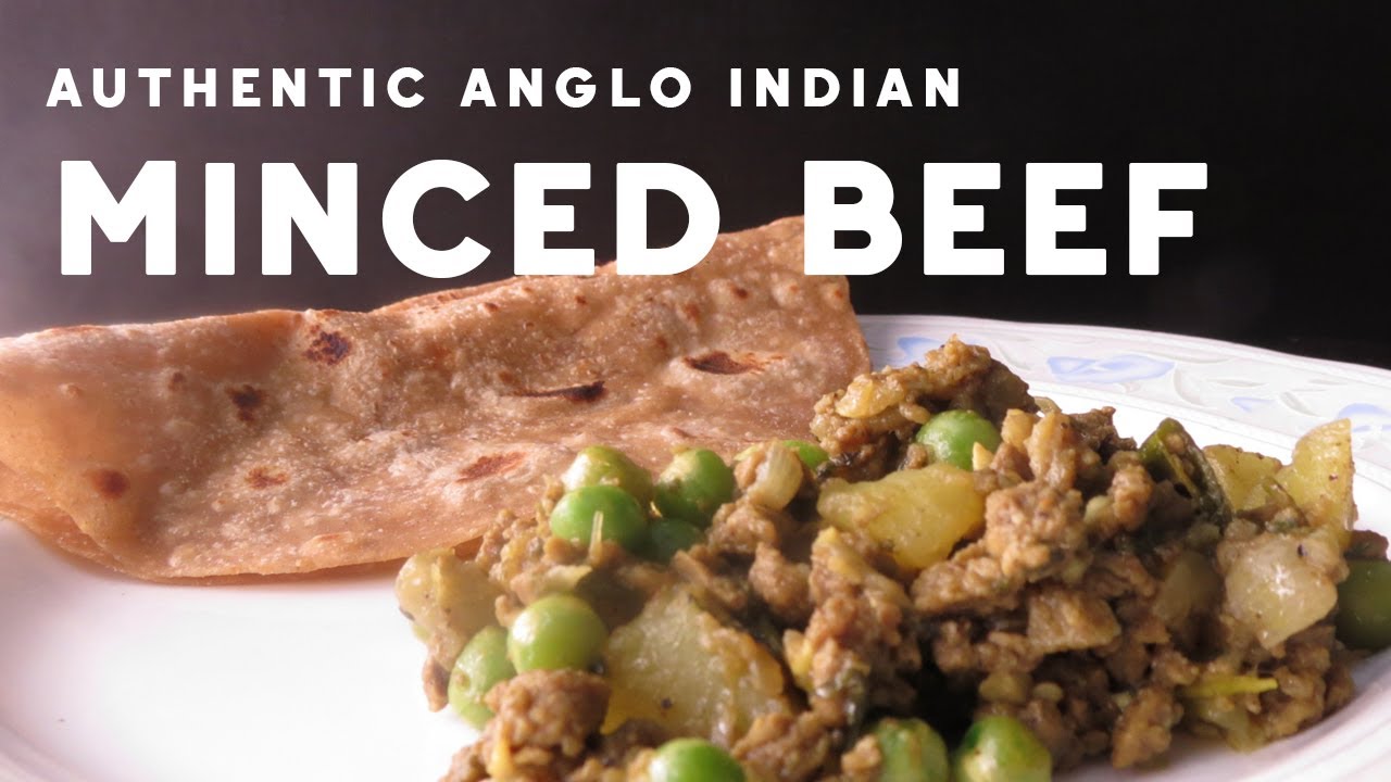 Classic Anglo-Indian Minced Beef with Peas & Potatoes