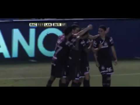 Gol de Lanús a Racing