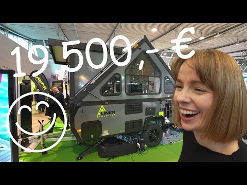 😘 Only € 19,500 left! GENIAL CAMPER makes YOU HAPPY! Aliner Evolution now available in Germany!