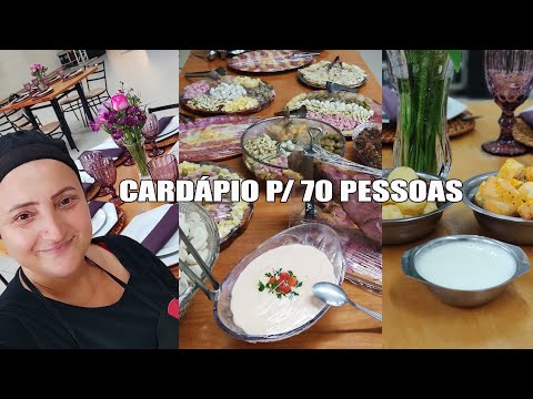 O QUE SERVIR EM FESTA - RECEITAS DA ROSA
