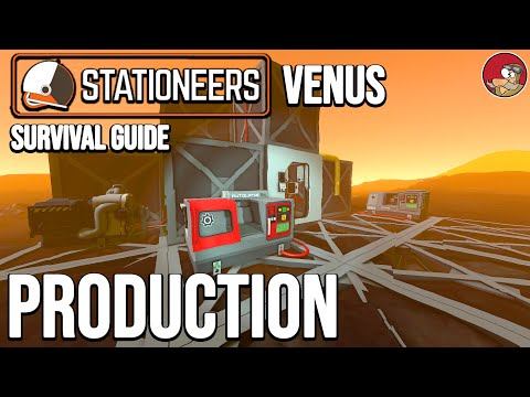 Setting up production on Venus - Stationeers Survival Getting Started Guide