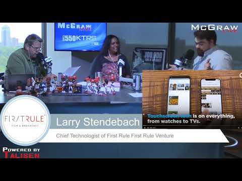 Tech news with Larry: Projector Smartwatch, Giant Touch Sensor Walls, and Amazon