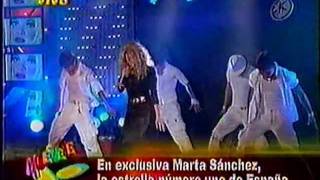 LEVÁNTATE - Muévete (méxico) Televisa 29/03/2008 - Álbum &quot;Miss Sánchez&quot; - Marta Sánchez