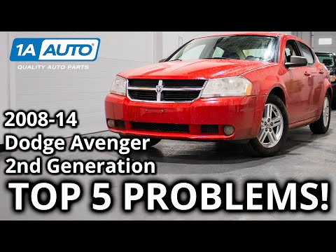 Top 5 Problems Dodge Avenger Sedan 2nd Generation 2008-2014
