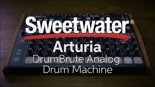Video thumbnail for Arturia DrumBrute Analog Drum Machine Review by Sweetwater