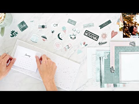 Build Your Own 2020 Desk Calendar by Creative Memories