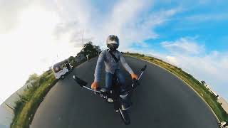 Honda Super Cub with Insta360 X3 Footage