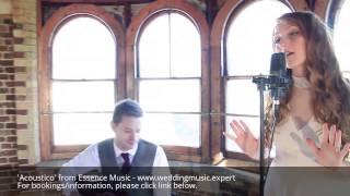 Book a live acoustic guitar and vocal duo for your wedding or event.