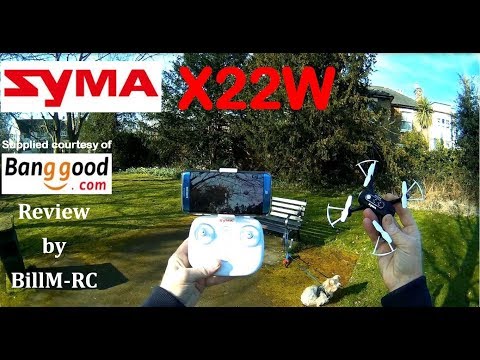Syma X22W WiFi FPV RC Quadcopter drone - Full Review