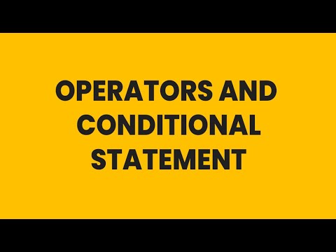 Java Operators Conditional Statement 003