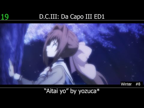 My Top 30 Anime Endings of 2013