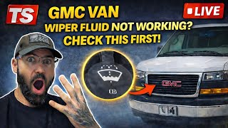 2008–2016 Chevy Express Washer Fluid Leak FIXED | Reservoir NOT Cracked – Check This Hose FIRST