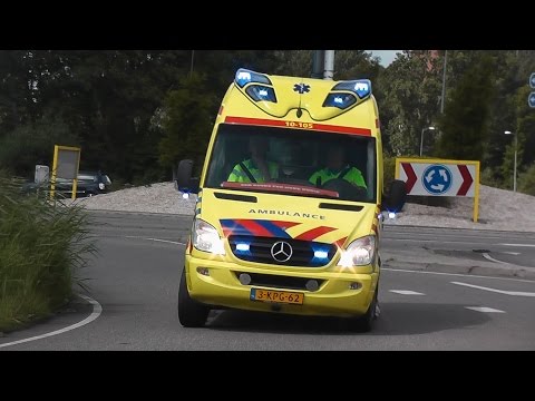 [Compilatie] Spoed Ambulance`s in Hoorn Amsterdam Groningen en Rotterdam