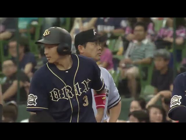 【8回表】バファローズ・安達 終盤に点差を広げるタイムリー!! 2016/7/10 L-Bs
