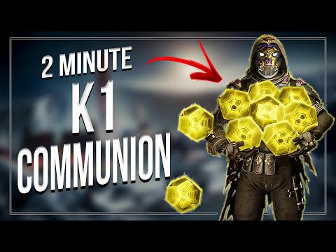 K1 Communion Legend Lost Sector farm in 2 minutes! - Destiny 2