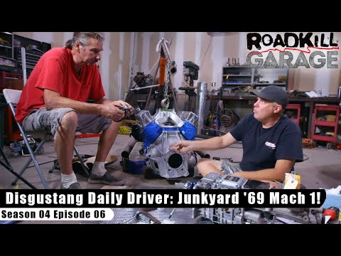 Disgustang Daily Driver: Junkyard '69 Mach 1! - Roadkill Garage S04E06 - Reality Car TV Show