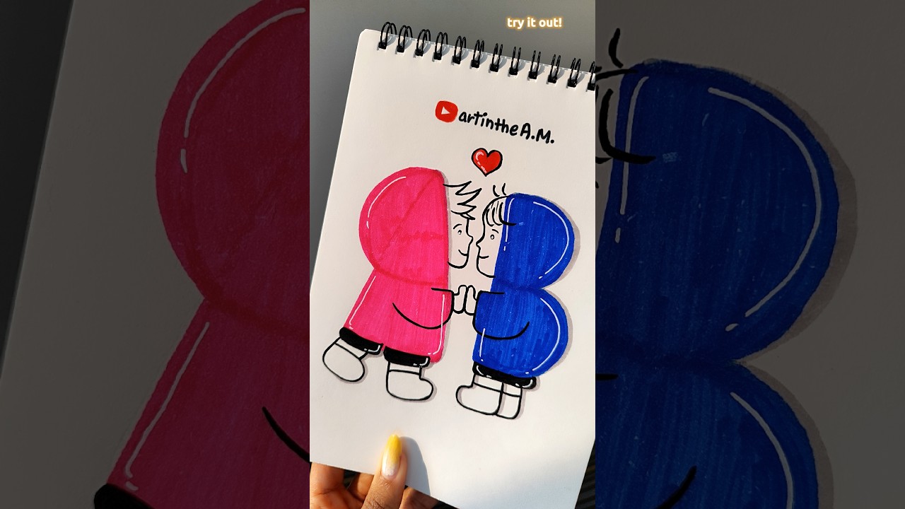 Cutest AB Alphabet Doodling🤍 #art #drawing #creative #doodle #alphabet #lettering #typography #diy