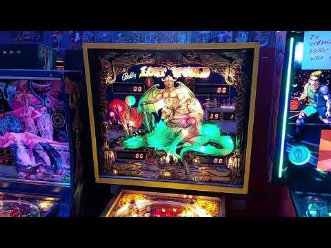 Lost World Pinball from Bally (1978) in Gameplay