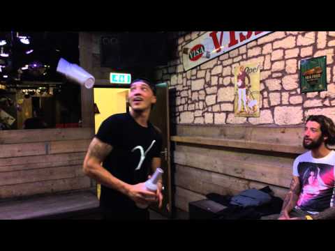 Voorrondes NK Flair bartending: Dyon Seedorf