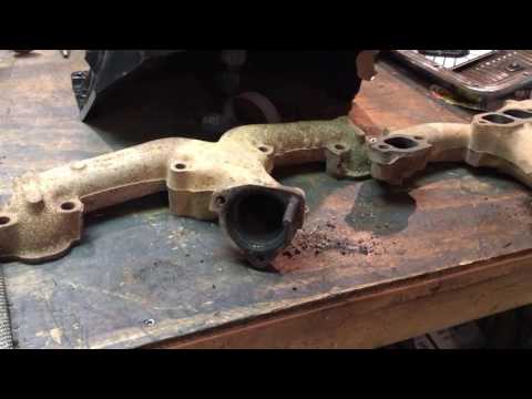 S10 V8 stock manifolds.