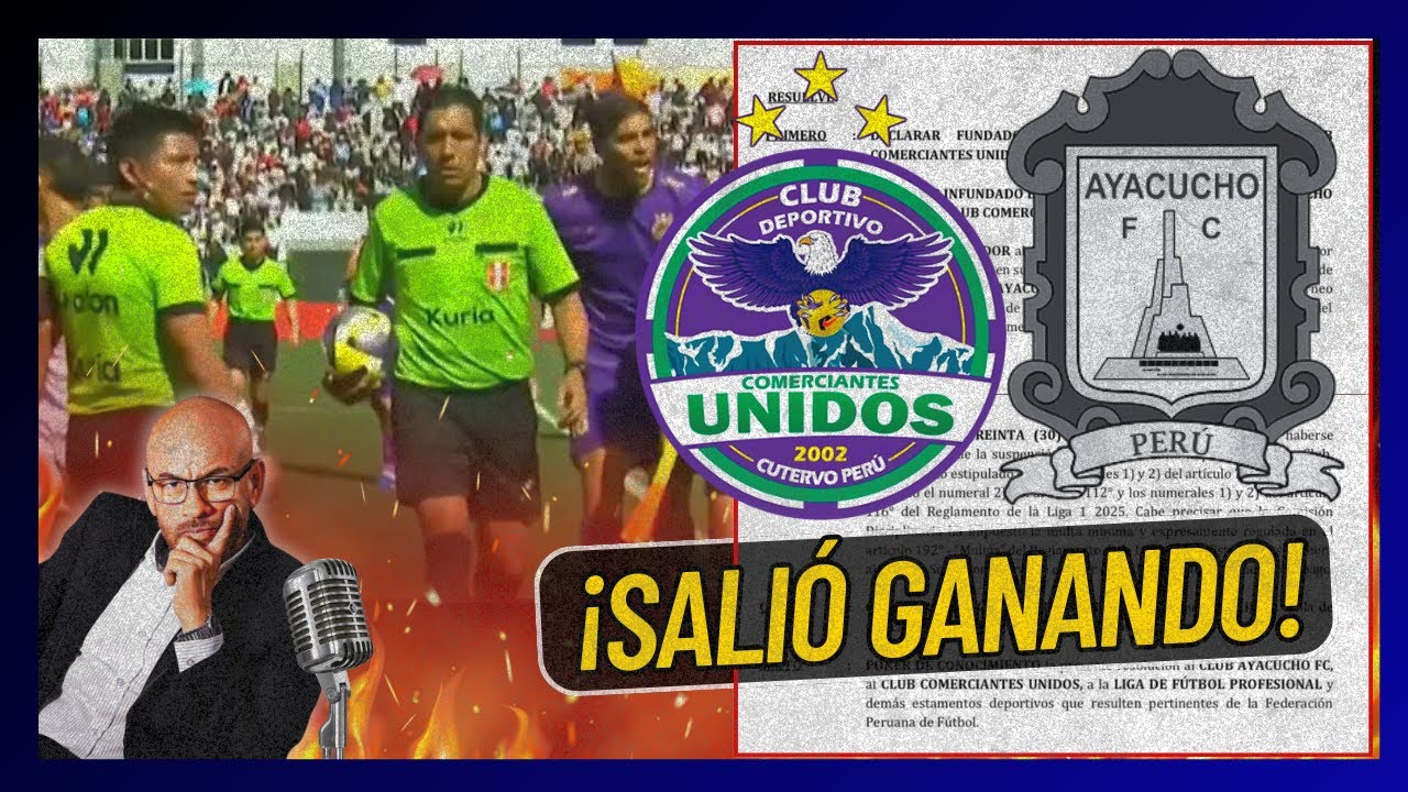 ¡ESCÁNDALO! CD-FPF DEJA AL BORDE DEL DESCENSO A AYACUCHO FC