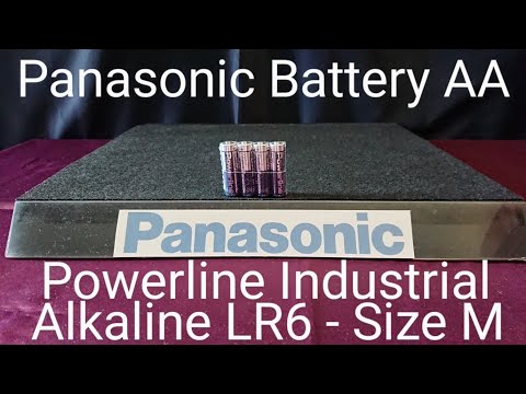 Panasonic Battery Powerline Industrial Alkaline  AA - LR6 - Size M 001