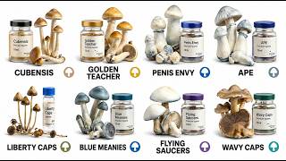 Every Psychedelic Mushroom & Its Effects Explained in 23 Minutes