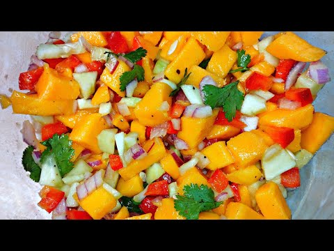 The Perfect Mango Salsa Recipe + Vinaigrette Combo!