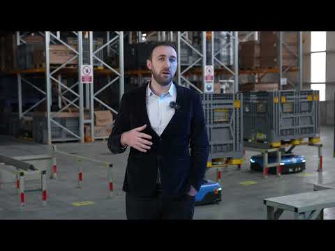 Lars Robot Sipariş Toplama sistemi / Order fulfilment