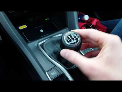 Honda Civic 2017 6-speed manual shifter issue