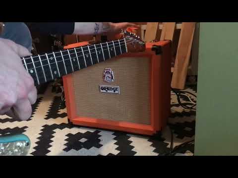 Orange Rocker 15 Combo Upgrade Celestion Greenback Speaker Funktionstest