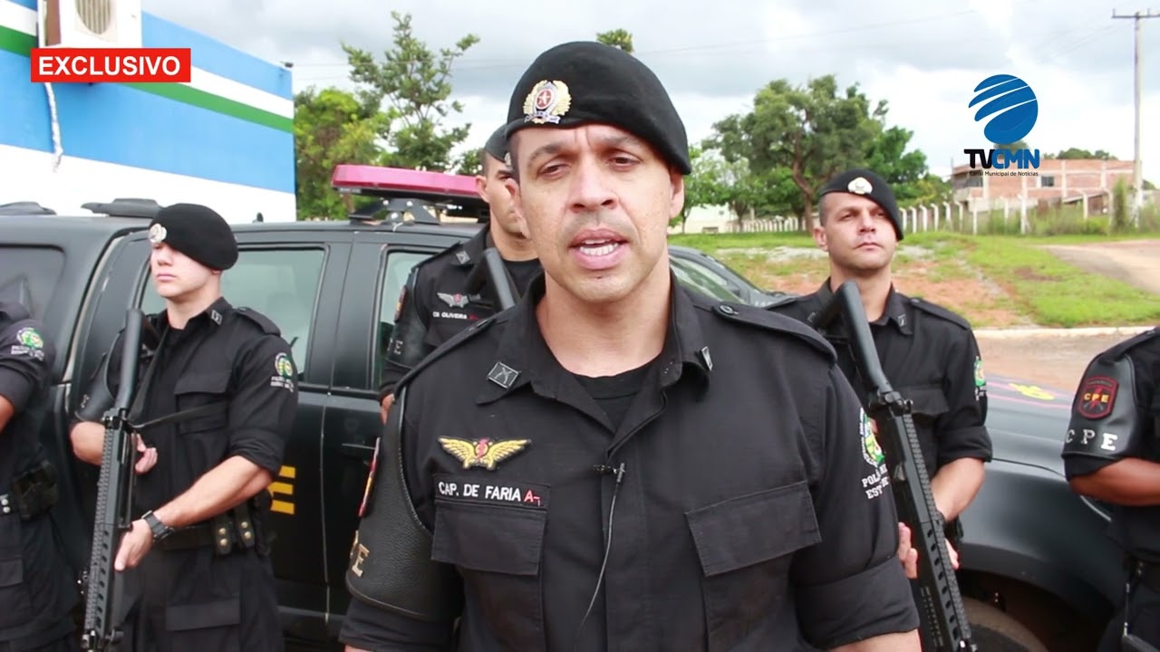 Bandidos perigosos trocam tiros comequipes da CPE