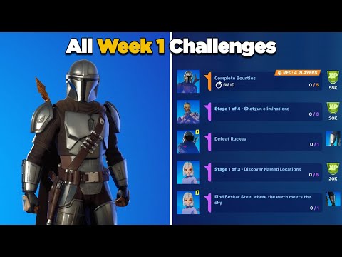 Fortnite All Week 1 Challenges Guide (Fortnite Chapter 2 Season 5) - Week 1 Epic & Legendary Quests